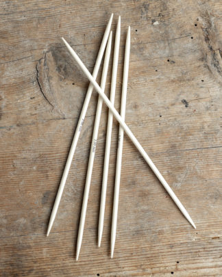 KnitPro Strumpstickor Bamboo-0