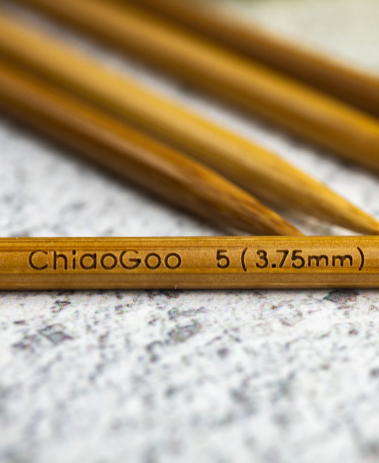 ChiaoGoo Strumpstickor Bamboo Patina-34444