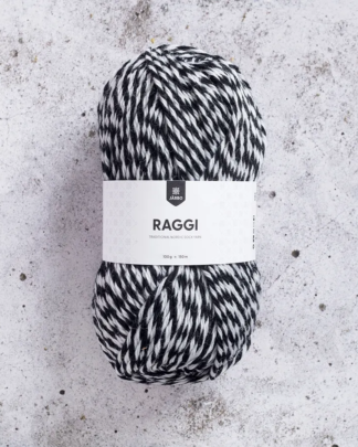 Järbo Raggi | 1568 Black/White Mouliné