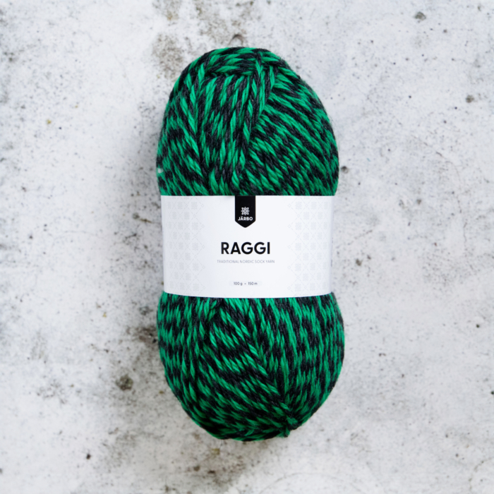 Järbo Raggi | 15250 Emerald and Graphite