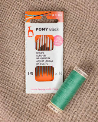 Pony Synålar Sharps - Vit