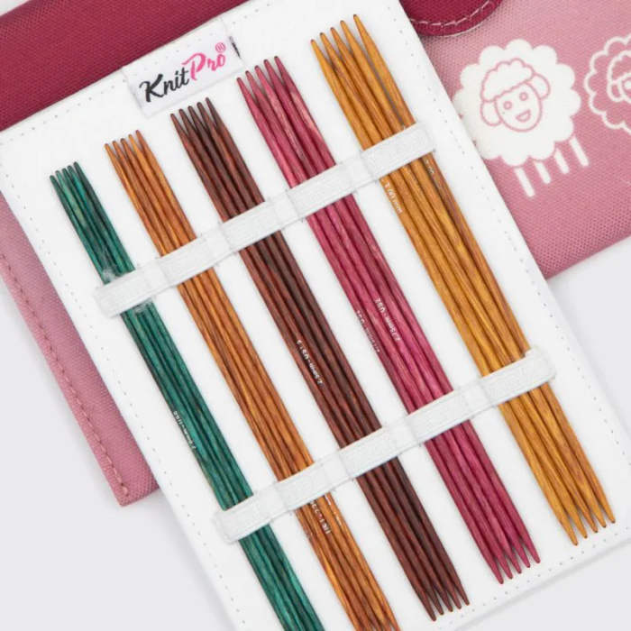 KnitPro Strumpsticksset Dreamz Deluxe närbild