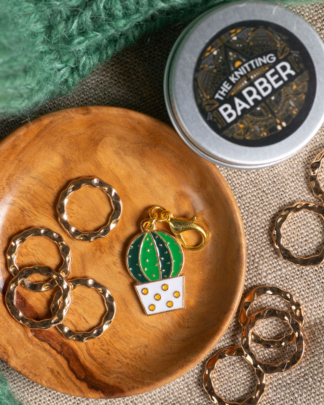 The Knitting Barber Stickmarkörer Cactus