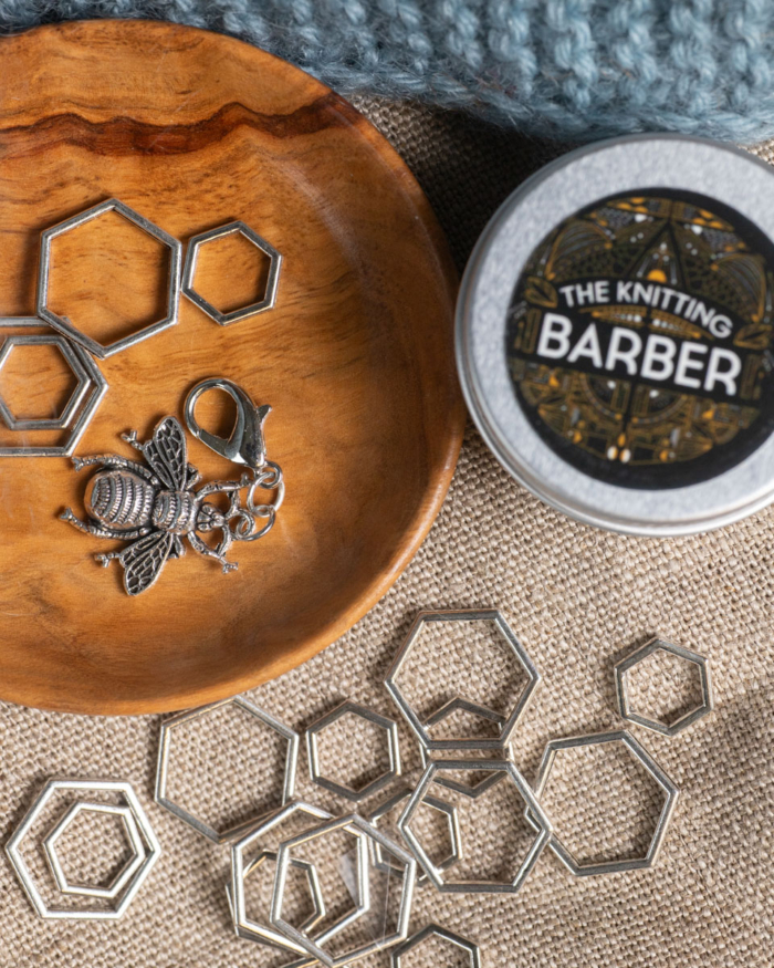 The Knitting Barber Stickmarkörer Bee special