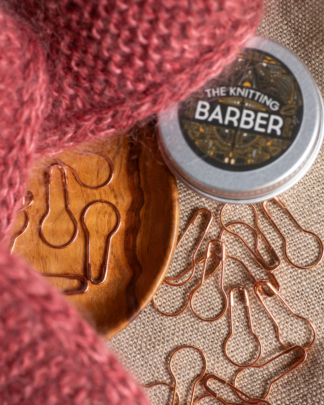 The Knitting Barber Stickmarkörer Sälerhetsnålar