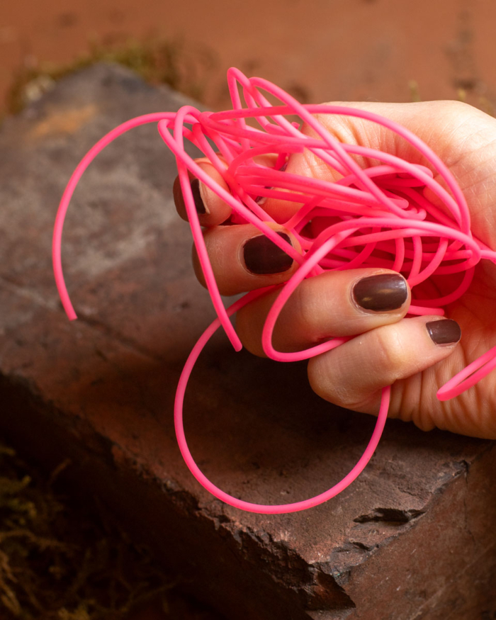 The Knitting Barber Cords i hand