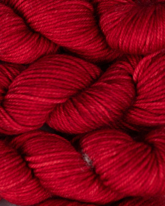 Malabrigo Ultimate Sock 611 Ravelry Red Mini