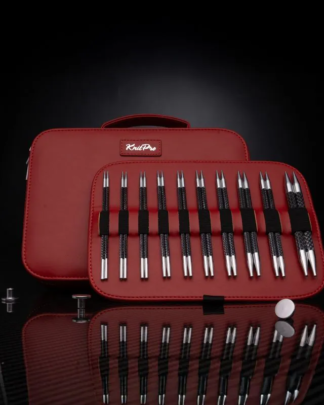 KnitPro Ändstickor Karbonz Élan Set