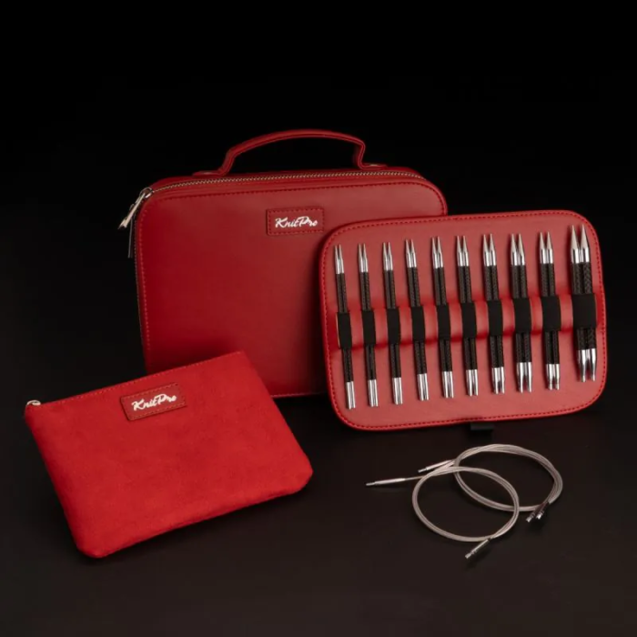 KnitPro Ändstickor Karbonz Élan Set