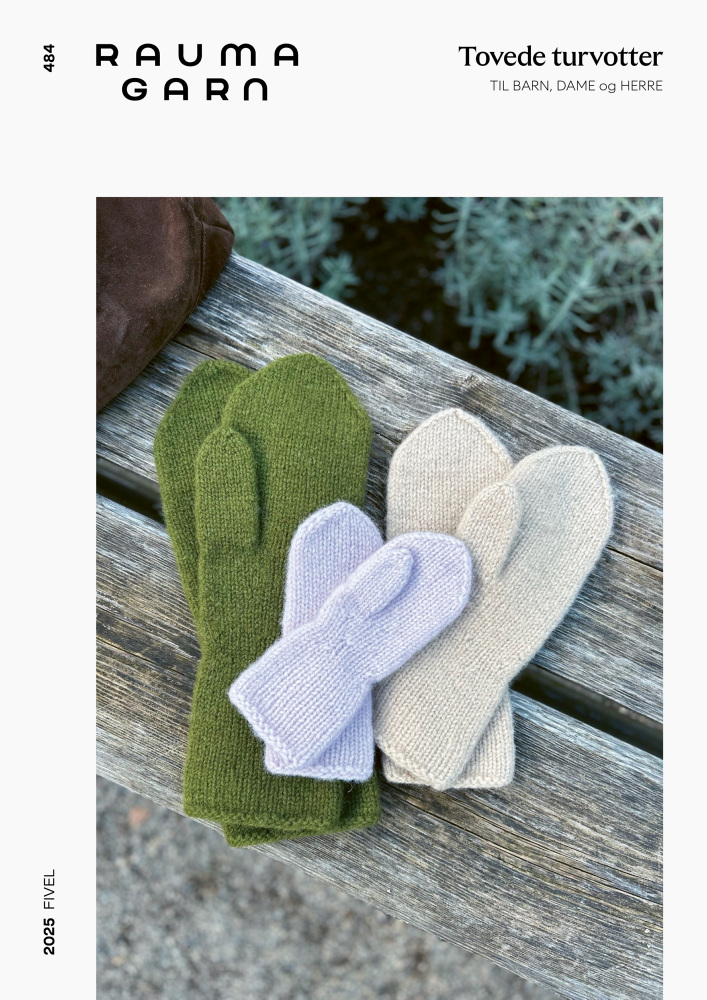 484 Turvotter Fivel_FRAMSIDEBILDE Rauma Mönsterblad Tovede turvotter (484)