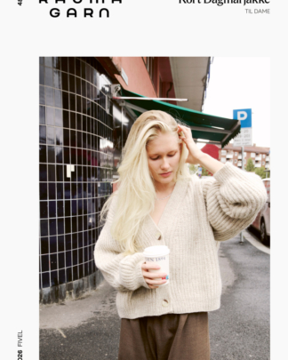 Rauma Mönsterblad Kort Dagmarjakke (488)