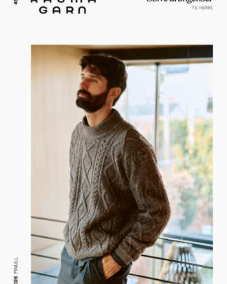 Rauma Mönsterblad Sølve arangenser til herre (494)