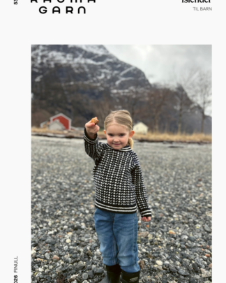 Rauma Mönsterblad Islender i Finull til barn (530)